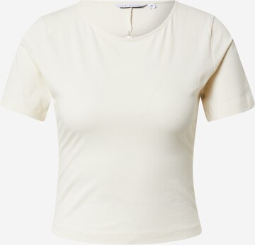 T-shirt 'Vroni' JAN 'N JUNE en blanc : devant