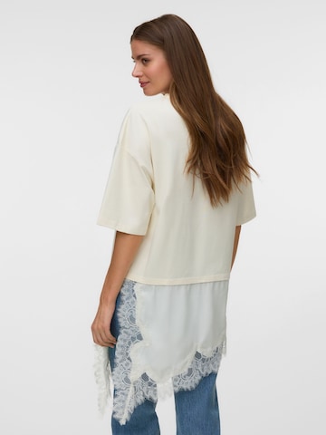 T-shirt 'VMElly' VERO MODA en beige