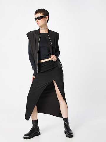Gina Tricot Skirt 'Sandy' in Black