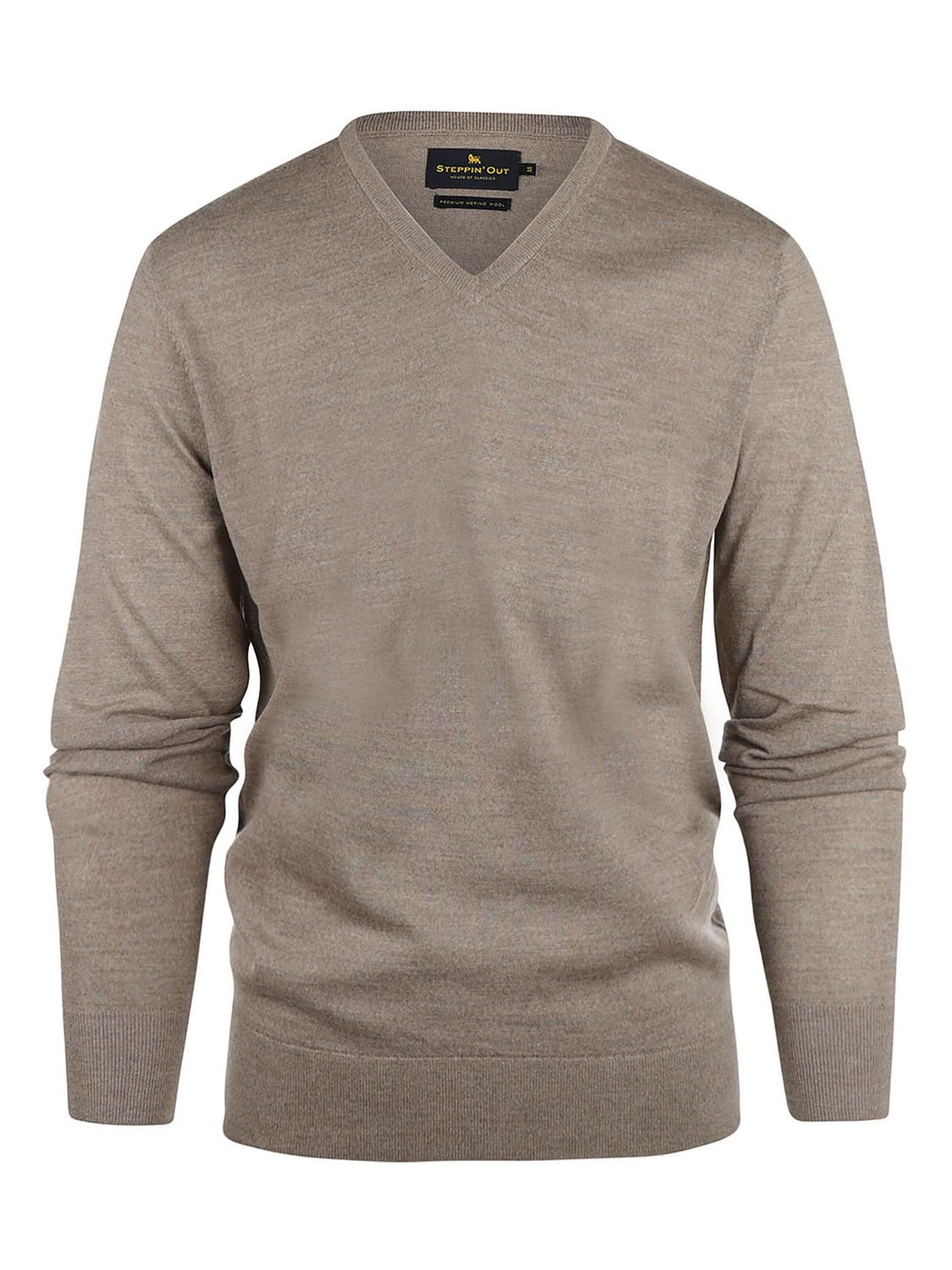 Steppin' out Shirt in Grijs: voorkant