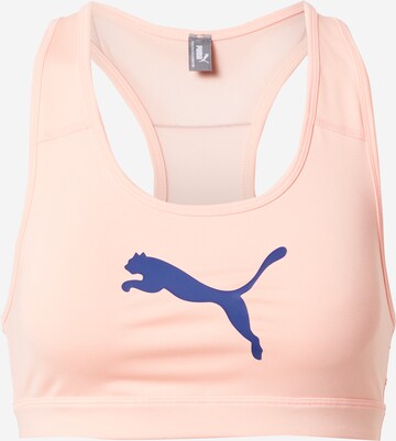 Soutien-gorge de sport PUMA en orange : devant