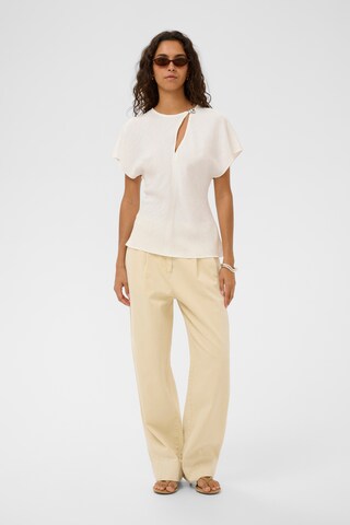 Chemisier 'SLCevilla' SOAKED IN LUXURY en blanc