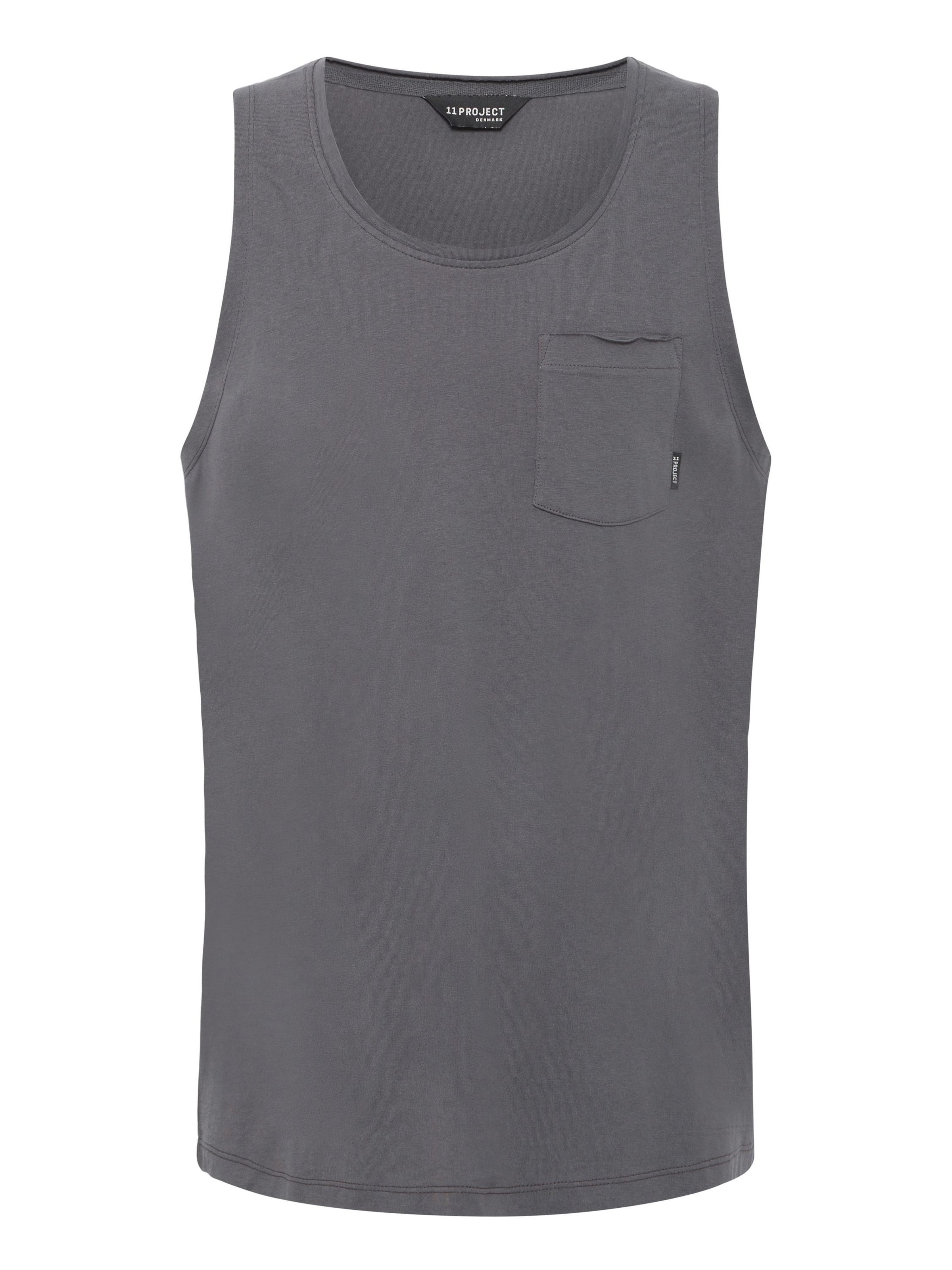 11 Project Shirt 'Prelias ' in Grey: front
