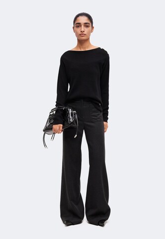 Pull-over 'Ab44ela' ZABAIONE en noir