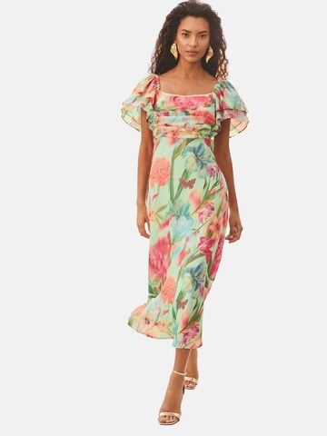 love & roses Dress in Green: front