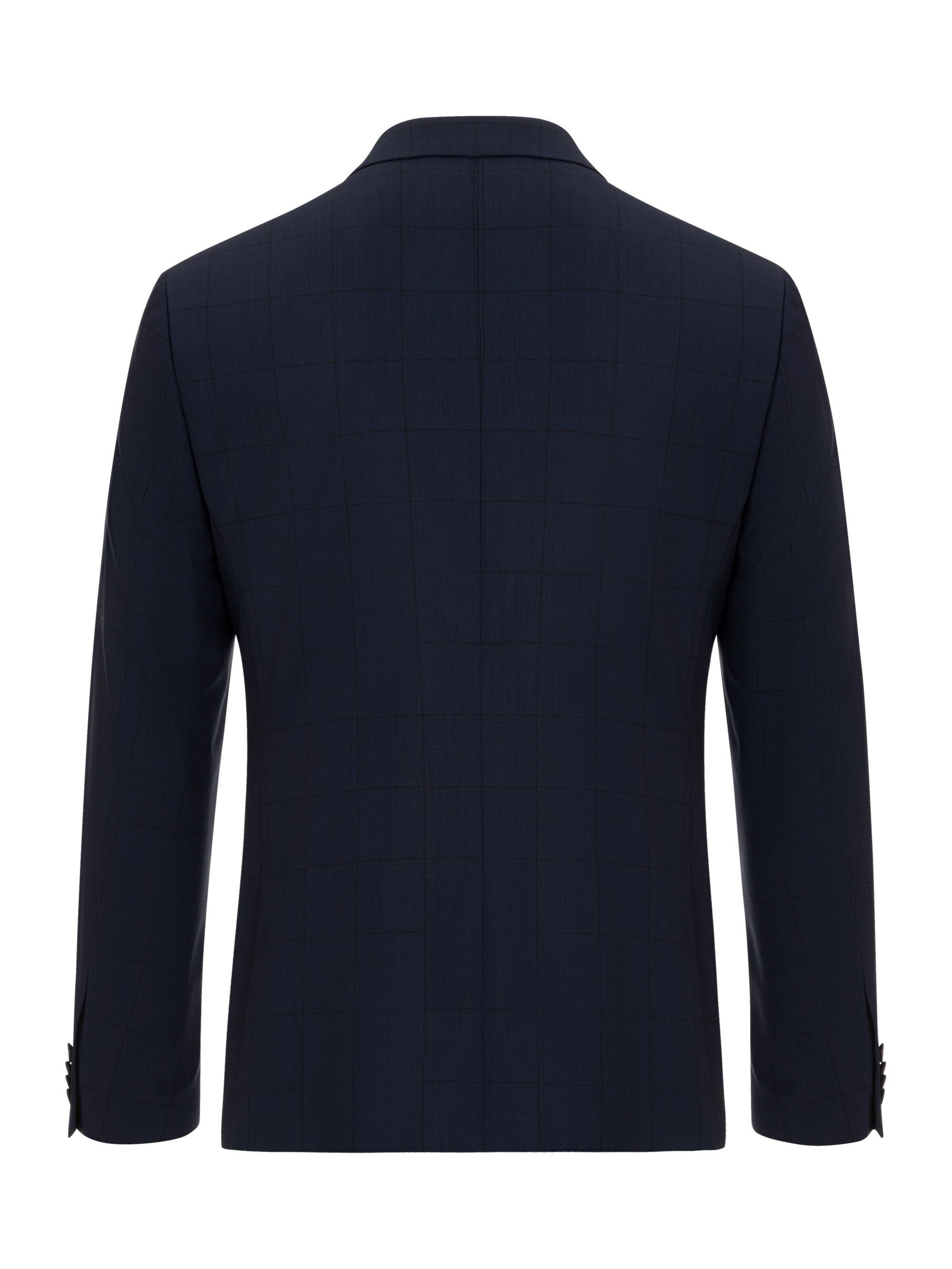 BENVENUTO Slim Fit Sakko 'OTHELLO' in Blau