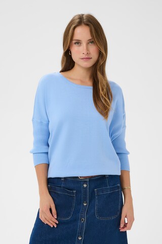 SAINT TROPEZ - Jersey 'Mila' en azul: frente