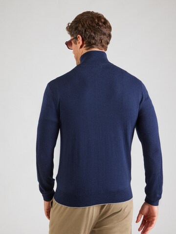 La Martina Strickjacke in Blau: Rückseite