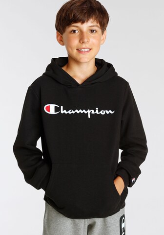 Champion Authentic Athletic Apparel Sweatshirt 'Classic' in Zwart: voorkant
