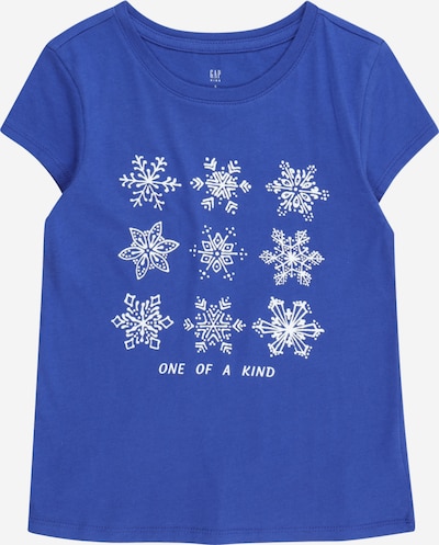 GAP T-Shirt en bleu / blanc, Vue avec produit