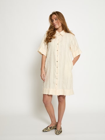 Peppercorn Blousejurk 'Nora' in Beige: voorkant