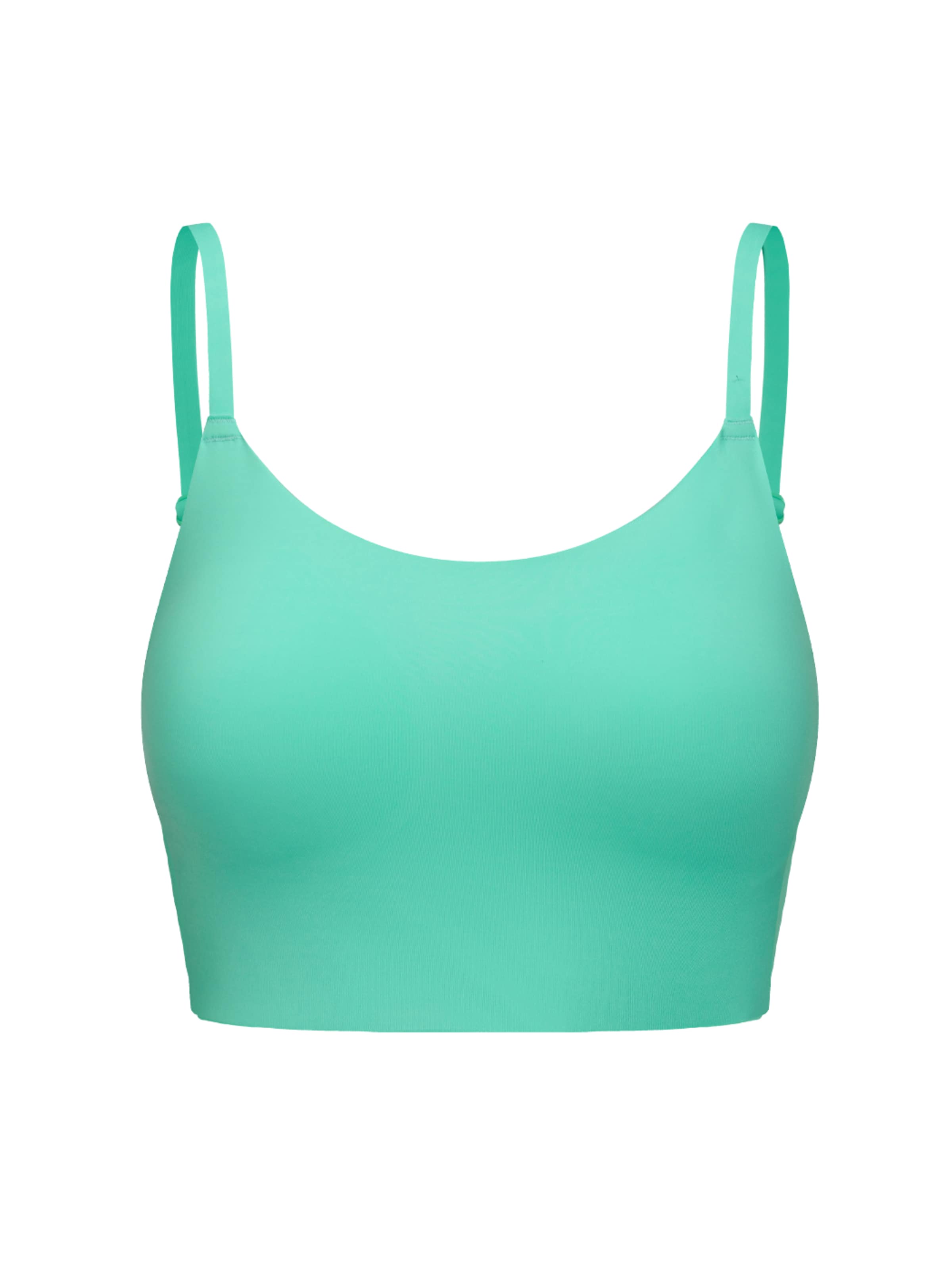 Bustier Soutien-gorge 'Scoop Neck BH' cfab (formerly creamy fabrics) en vert : devant