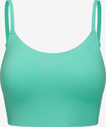 Reggiseno 'Scoop Neck BH' di cfab (formerly creamy fabrics) in verde: frontale