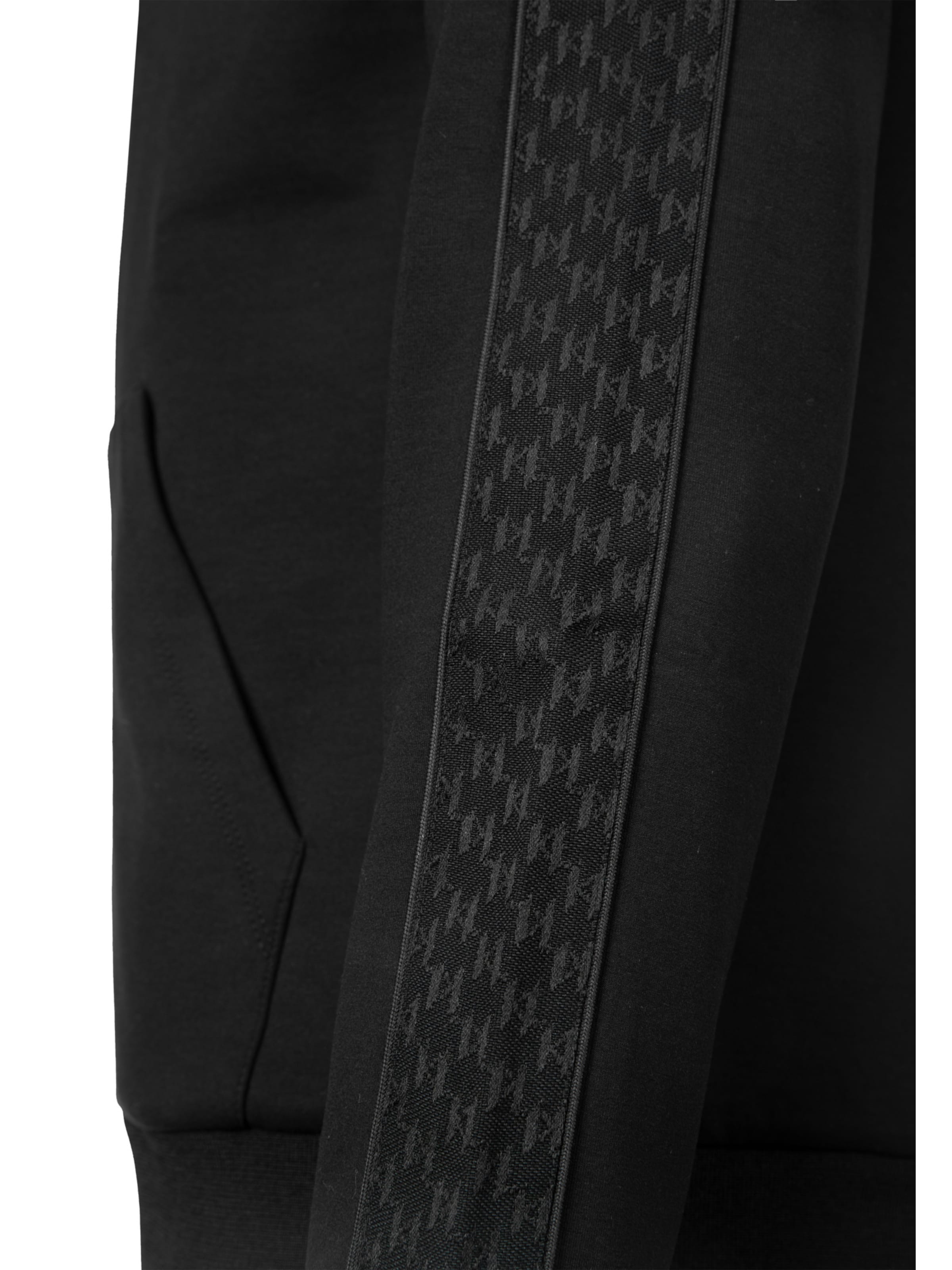 Karl Lagerfeld - Sudadera con cremallera en negro