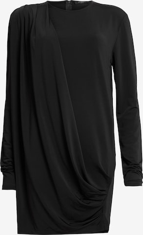 AllSaintsHaljina 'DEVIN' - crna boja: prednji dio