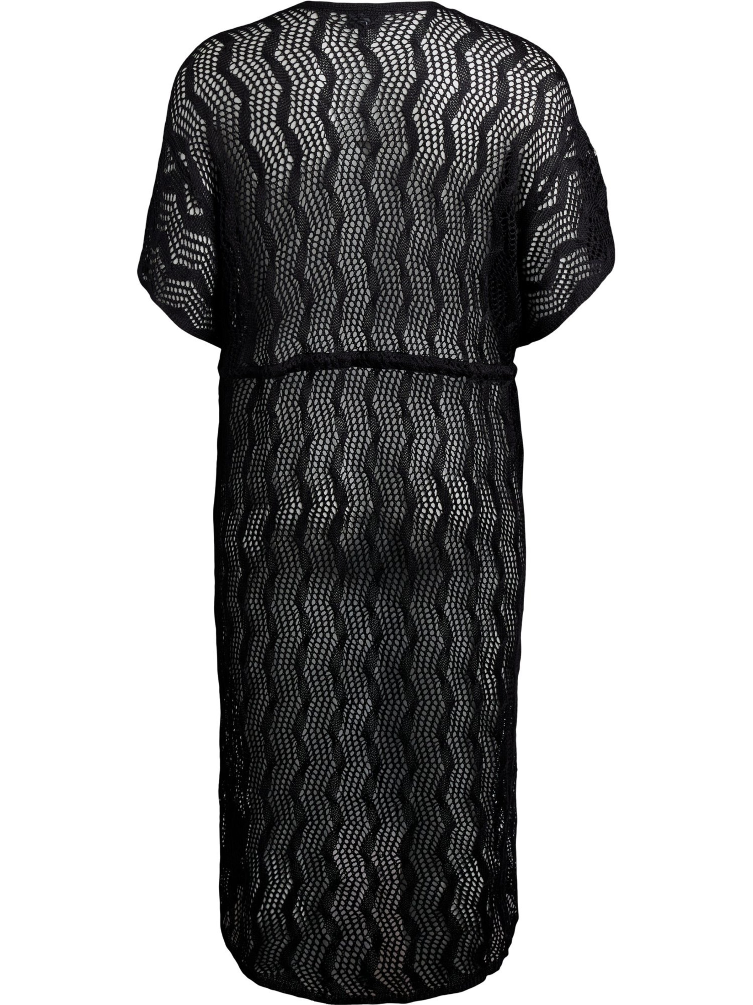 Swim by Zizzi Plážové šaty 'Smaper' – černá