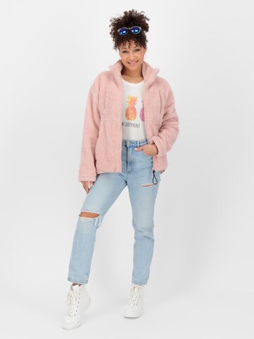 Alife and Kickin Between-season jacket 'Lioba' in Pink