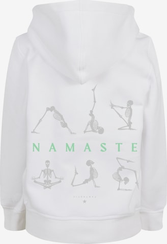 Sweat 'Namaste' F4NT4STIC en blanc