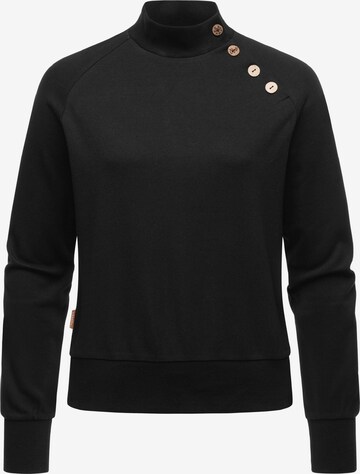 Ragwear Sweatshirt 'Majjorka' in Black: front