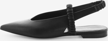 Kennel & Schmenger Classic Flats ' GRETA ' in Black: front