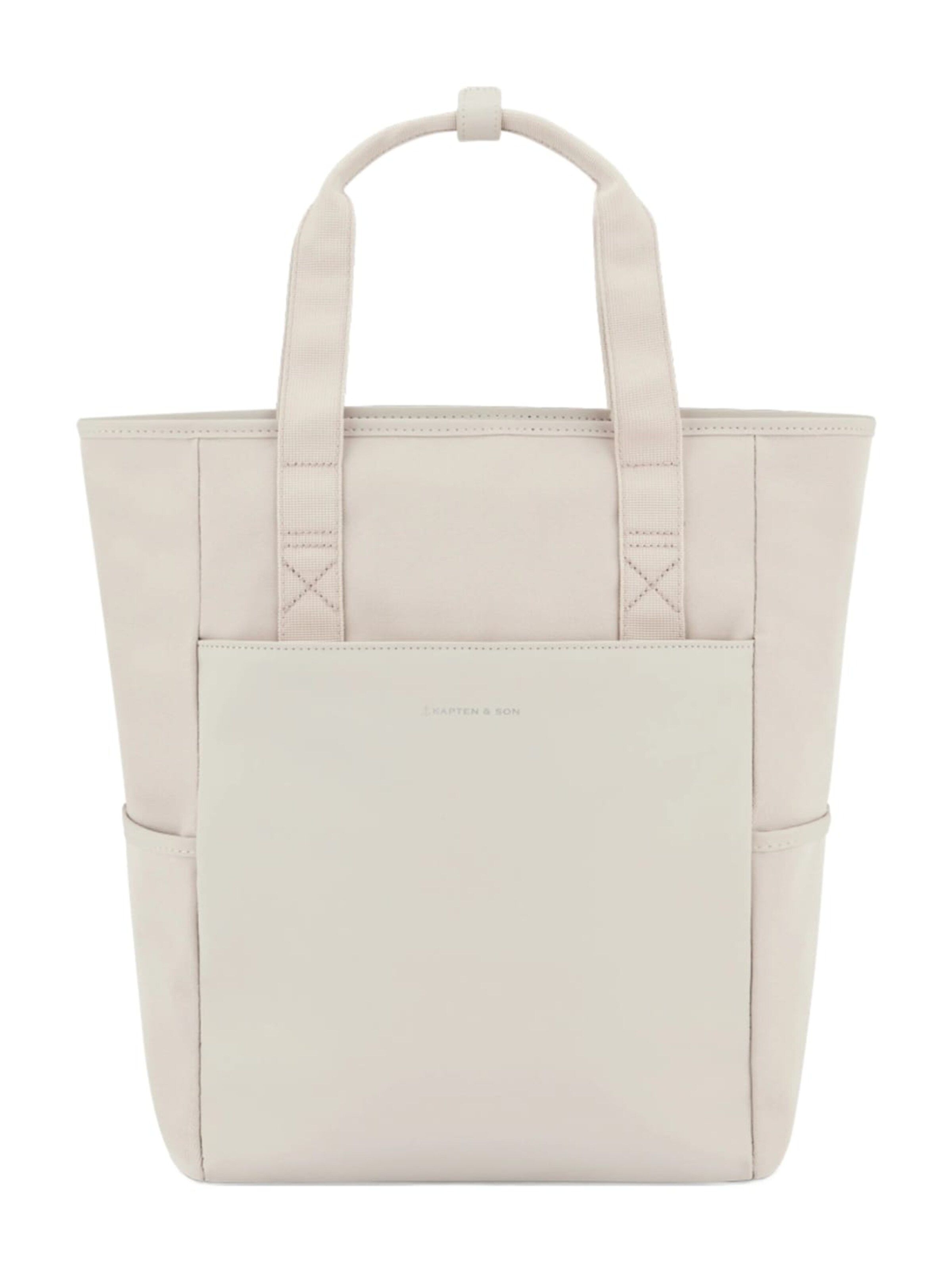 Kapten & Son Ryggsäck 'Kapten & Son Sac à dos Lindby Sandstone' i beige: framsida