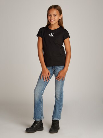 Maglietta di Calvin Klein Jeans in lilla: frontale
