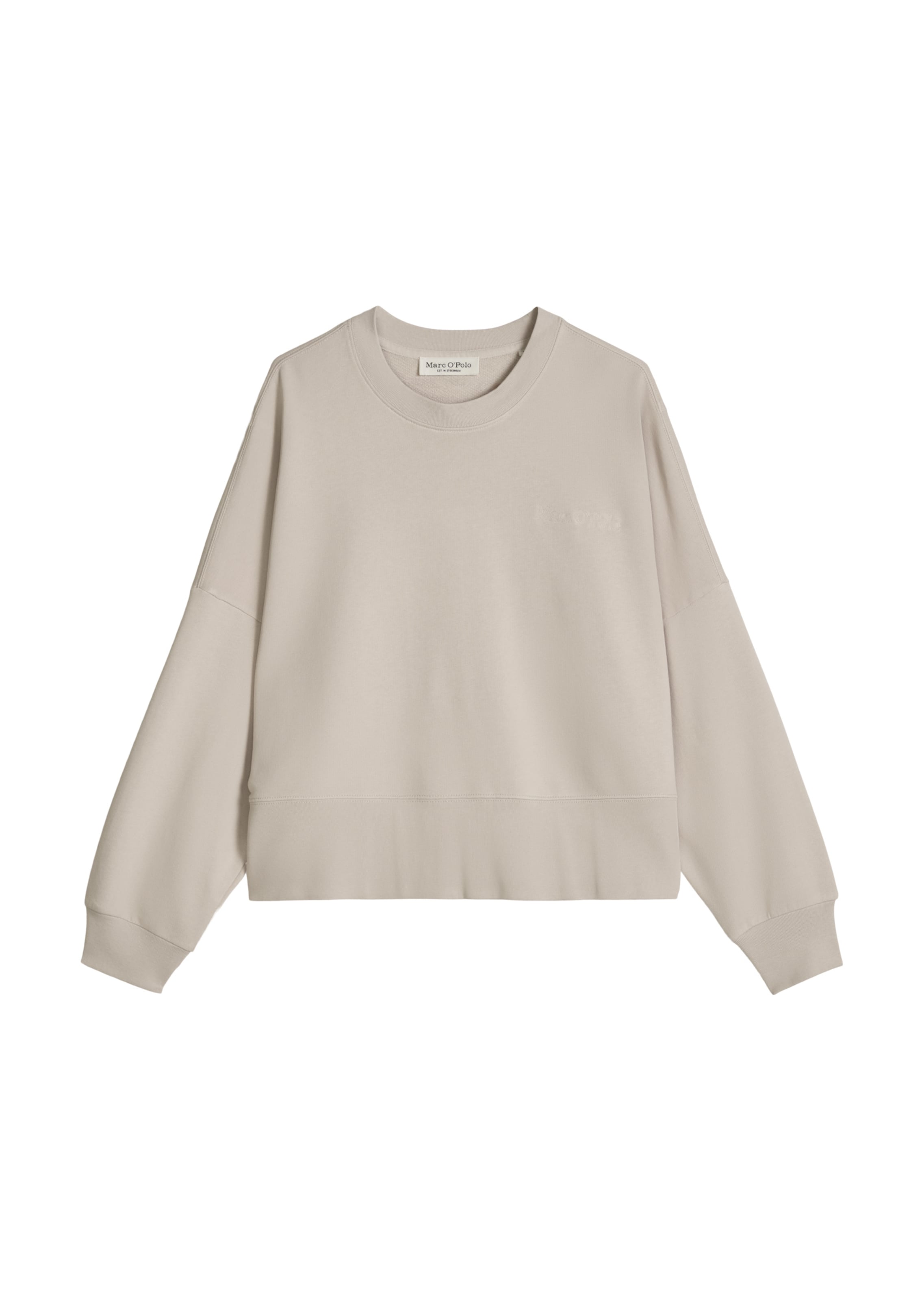 Marc O'Polo Sweatshirt in Beige: Vorderseite