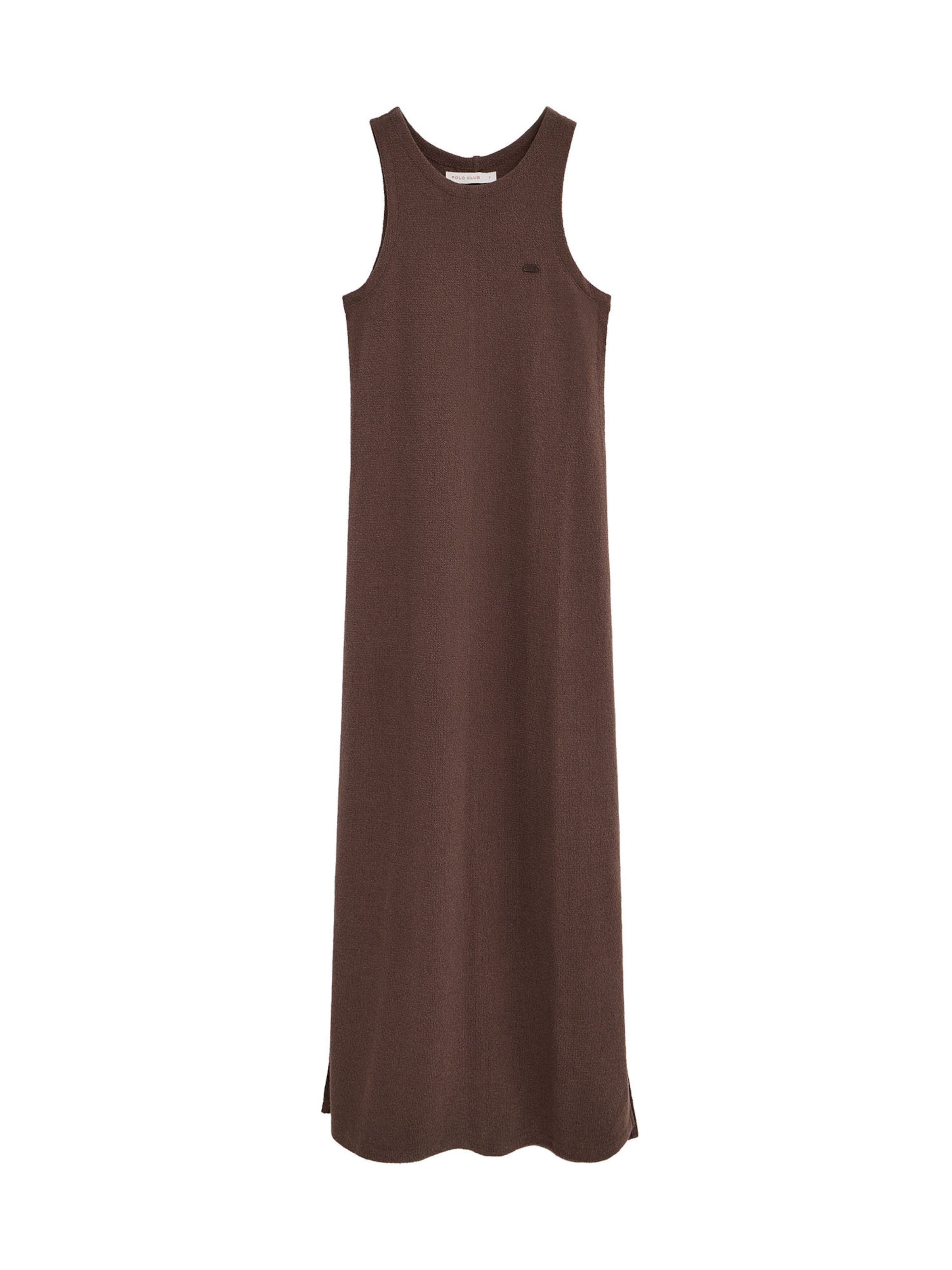 Polo Club Strickkleid 'Roma' in Braun: Vorderseite