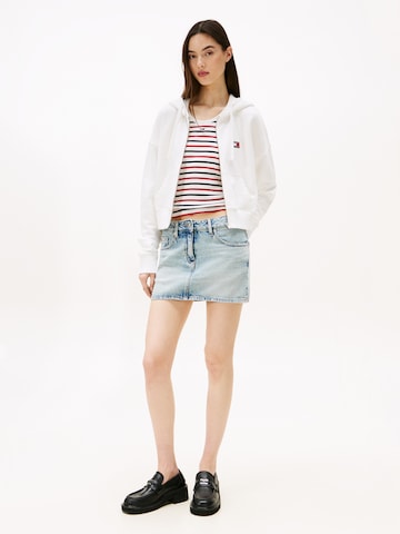 Tommy Jeans Ζακέτα φούτερ σε λευκό