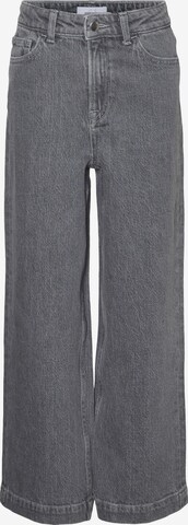 Vero Moda Girl Wide Leg Jeans 'KENYA' i grå: forside