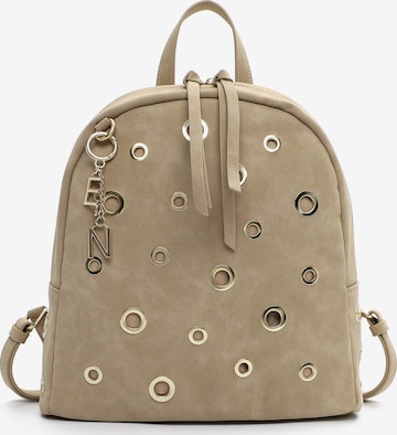 Emily & Noah Rygsæk 'Heidrun' i beige: forside