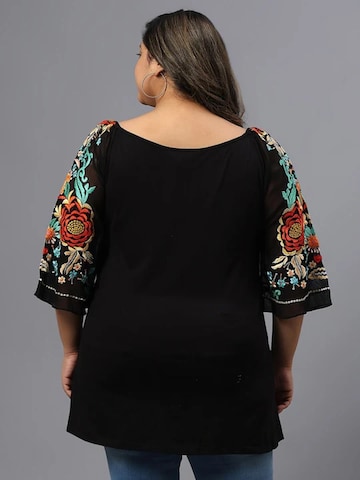 PfauGermany Oversized Shirt 'Regular' in Black