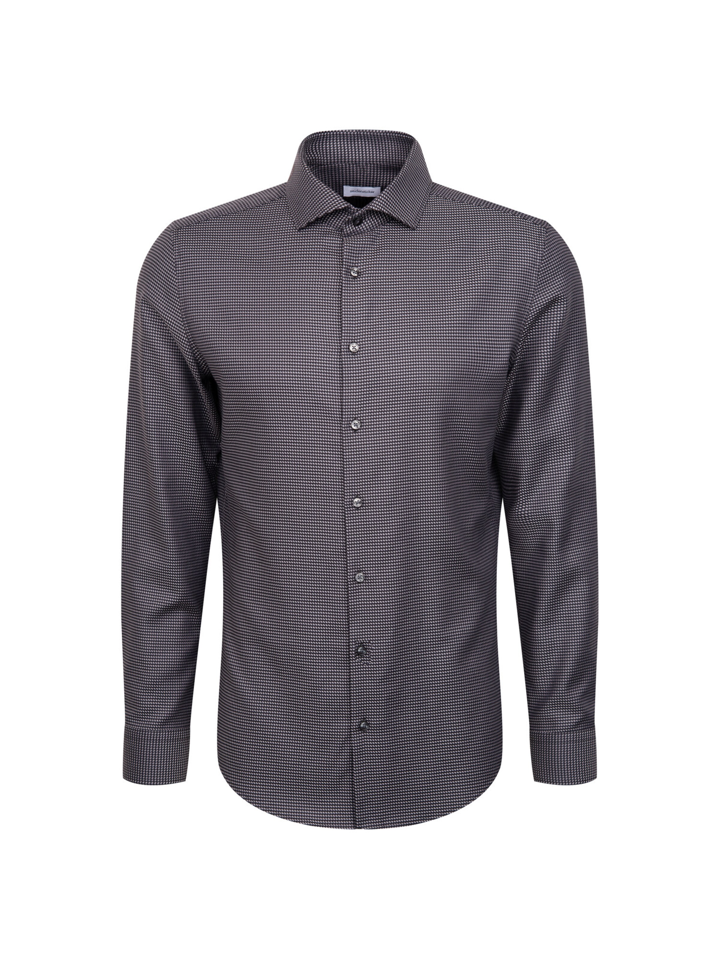 SEIDENSTICKER Businesshemd 'SMART CLASSICS' in Grau: Vorderseite
