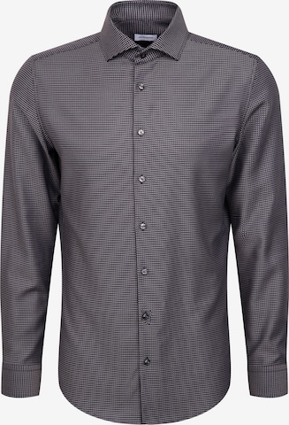 SEIDENSTICKER Business shirt 'SMART CLASSICS' in Grey: front