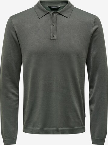 Pullover 'WYLER' di Only & Sons in grigio: frontale