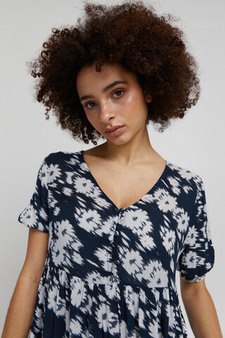 ICHI Jurk 'MARRAKECH' in Blauw