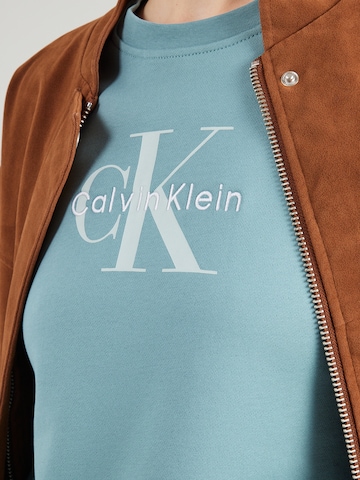 Sweat-shirt Calvin Klein Jeans en vert