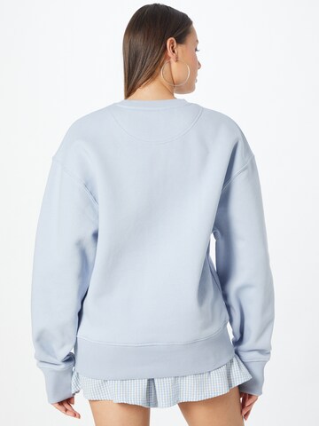 Hey Soho Sweatshirt 'VACANCES' i blå