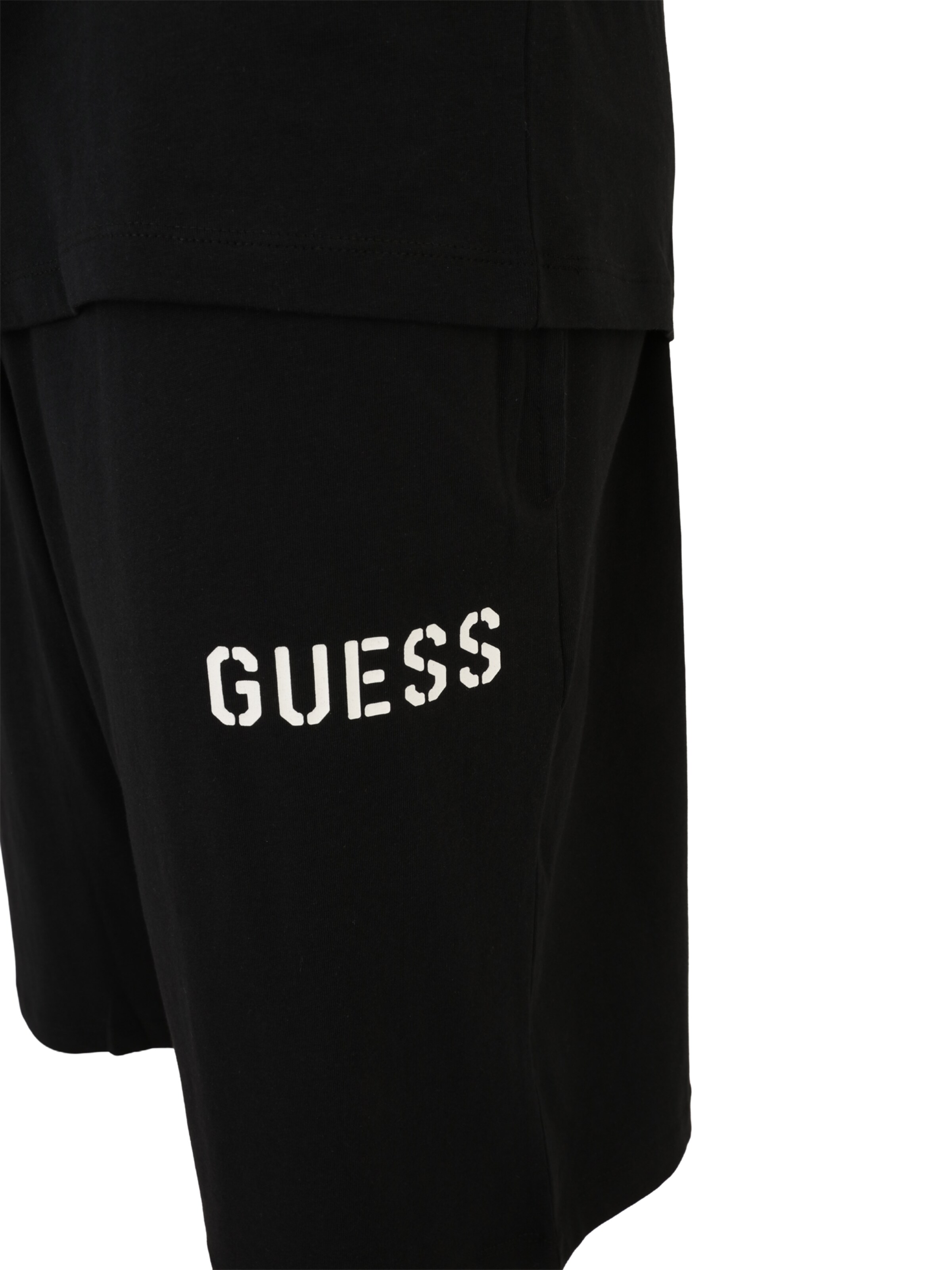 GUESS Short Pajamas 'MALCOLM' in Black