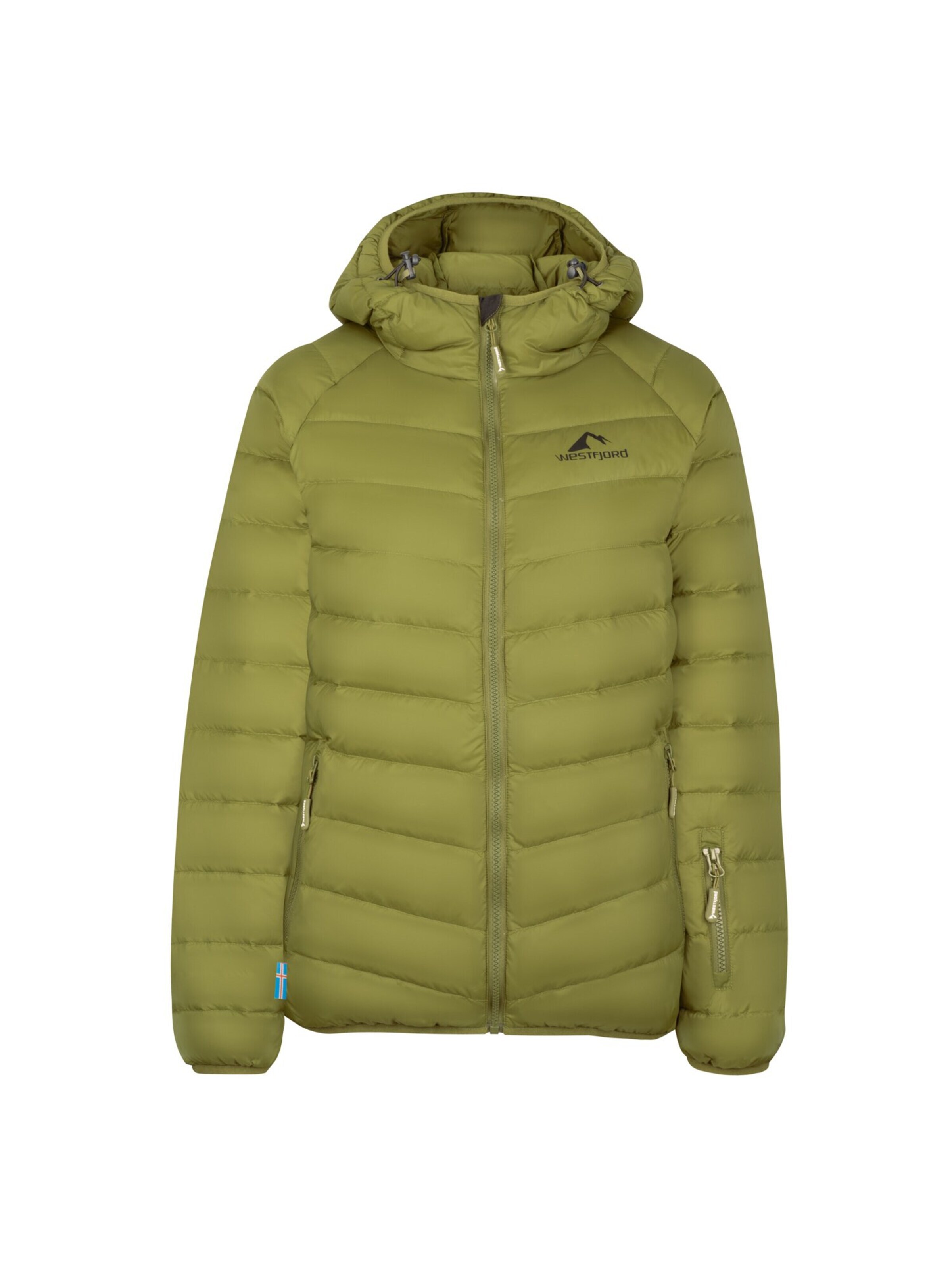 WESTFJORD Winterjacke‌ in Grün: Vorderseite