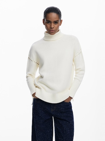 Desigual Trui in Wit: voorkant