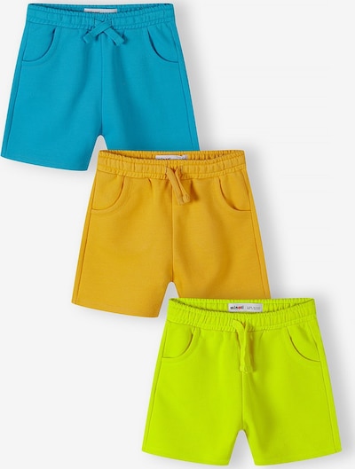 MINOTI Hlače u plava / neonsko zelena / narančasta, Pregled proizvoda