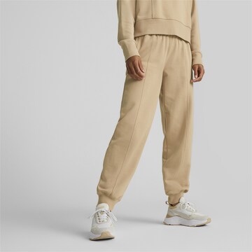 PUMA Tapered Bukser i beige