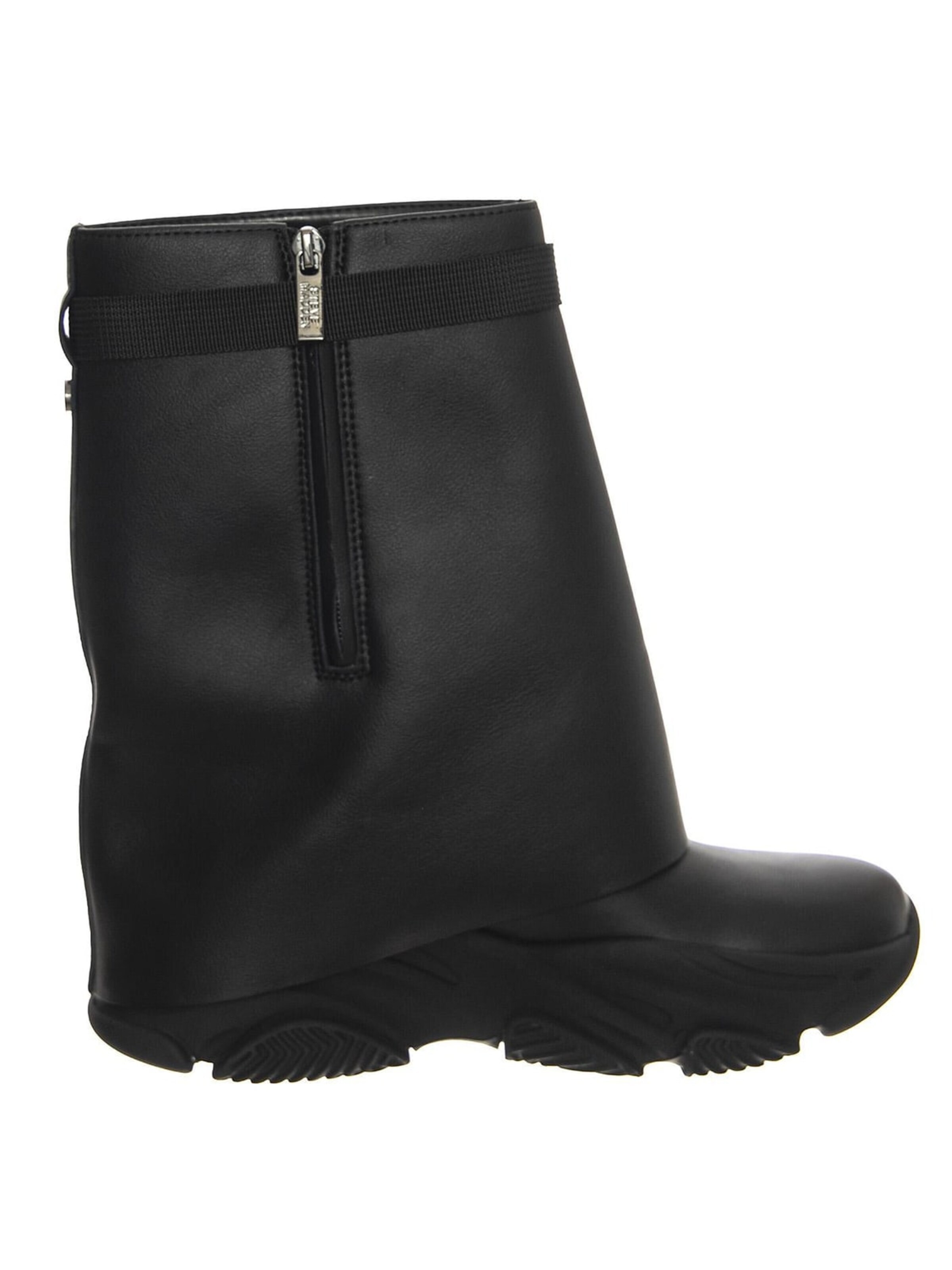 Stivale 'Payout Black Action Lea' di STEVE MADDEN in nero