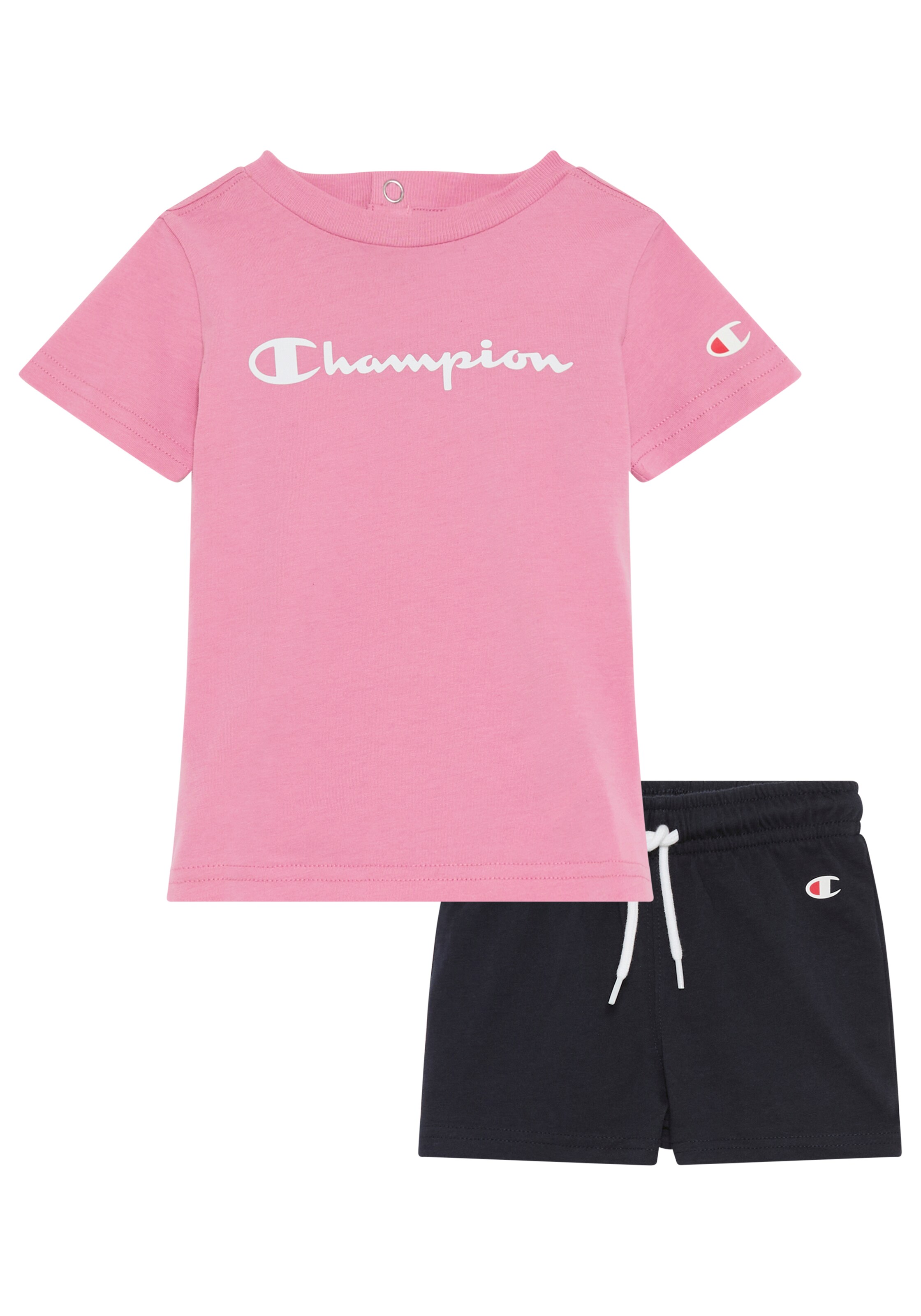 Champion Authentic Athletic Apparel Set in Pink: front
