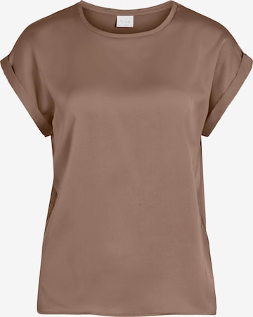 VILA Shirt 'Vielette' in Brown: front