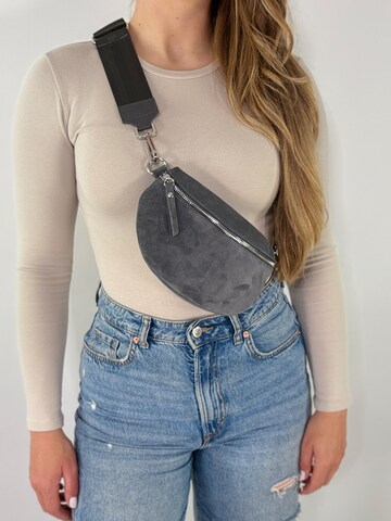 lePelou Fanny Pack 'ARIA small' in Grey