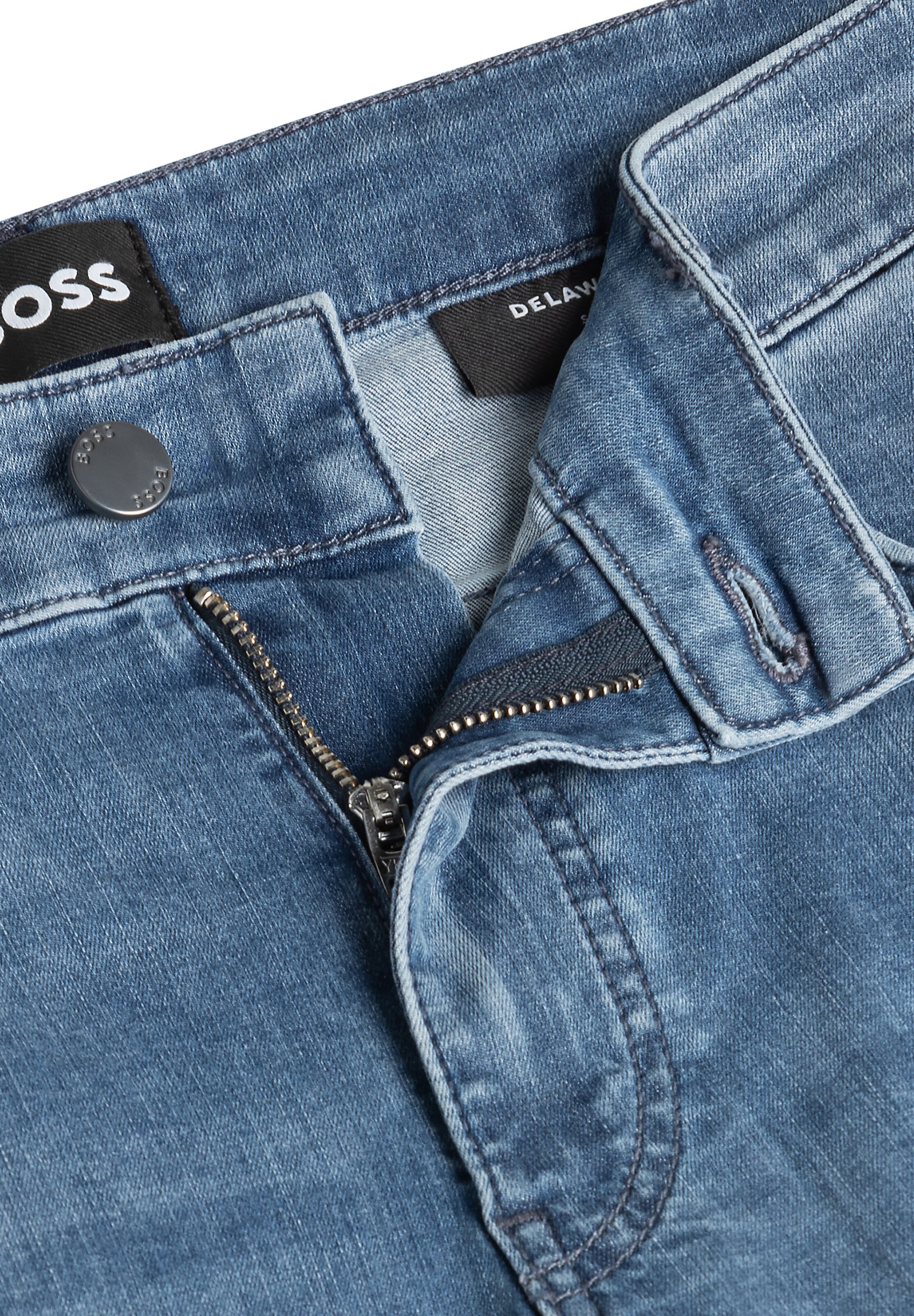 BOSS Slim fit Jeans 'P-Delaware' in Blue