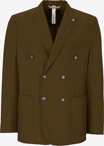 Distretto12 - Chaqueta tipo saco para negocios en verde: frente