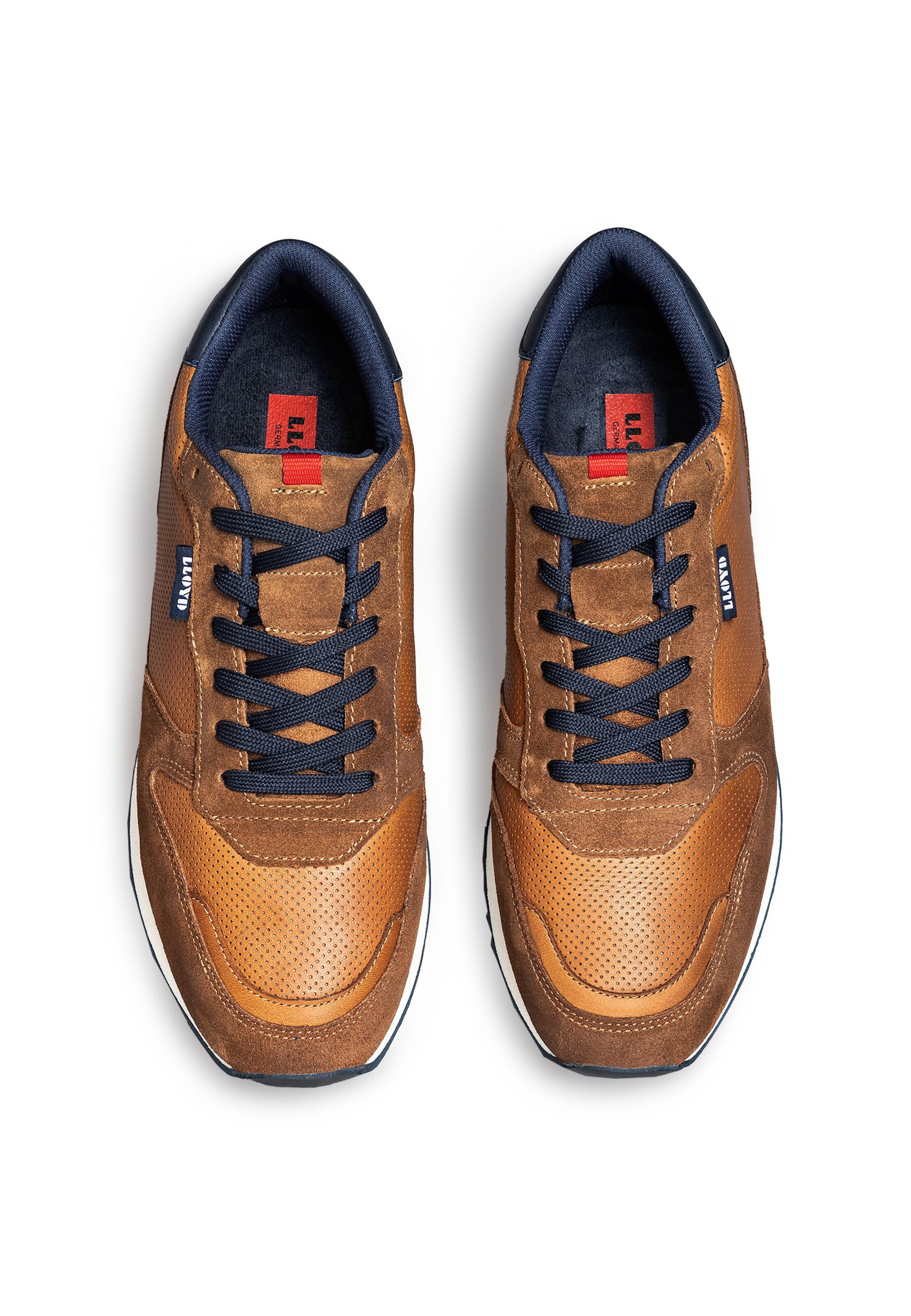 LLOYD Sneakers laag 'Edmond' in Bruin